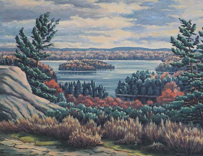 Autumn View - Toronto Watercolour Society